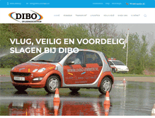 Tablet Screenshot of dibo-emmen.nl